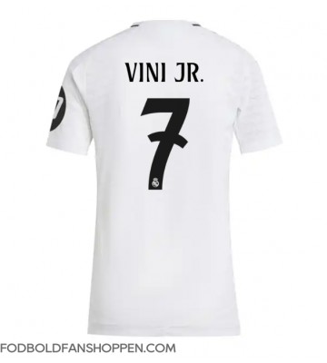 Real Madrid Vinicius Junior #7 Hjemmebanetrøje Dame 2024-25 Kortærmet